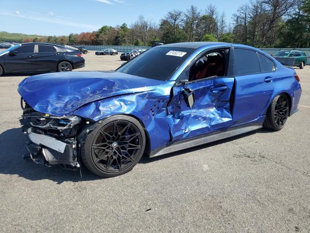 2022 BMW M3 COMPETI — VIN WBS43AY09NFL94341
