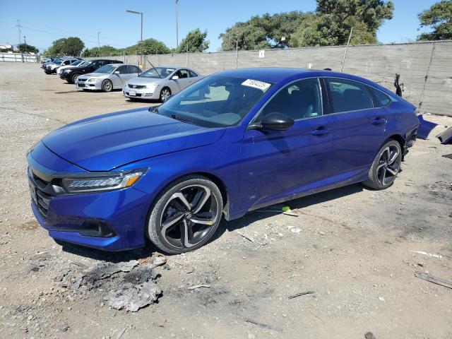 2022 HONDA ACCORD SPORT — VIN 1HGCV1F30NA048624