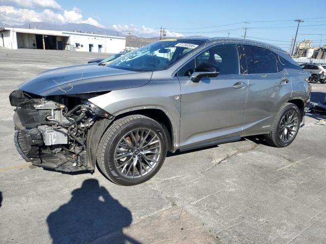2022 LEXUS RX 450H F SPORT — VIN 2T2YGMDA3NC086969