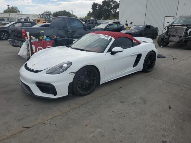 2021 PORSCHE BOXSTER SP — VIN WP0CC2A8XMS240820