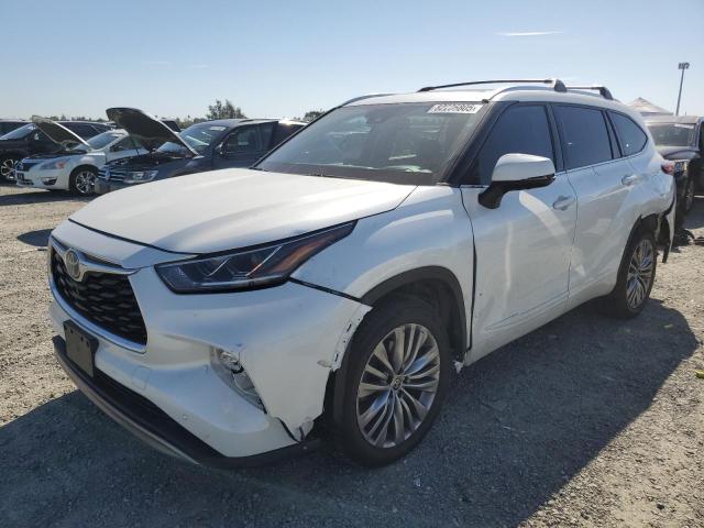 2022 TOYOTA HIGHLANDER HYBRID PLATINUM — VIN 5TDFARAH4NS013435