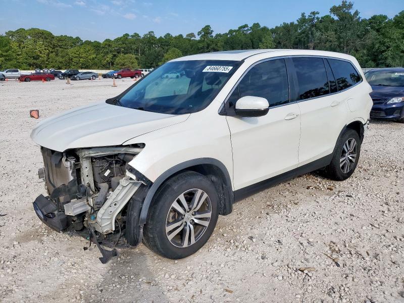 2017 HONDA PILOT EXL — VIN 5FNYF6H55HB045212