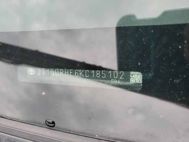 2T1BURHE6KC185102