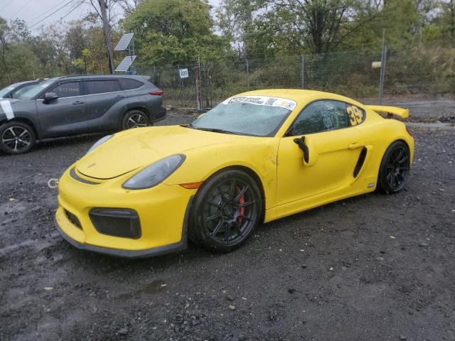 2016 PORSCHE CAYMAN GT4 — VIN WP0AC2A83GK191262