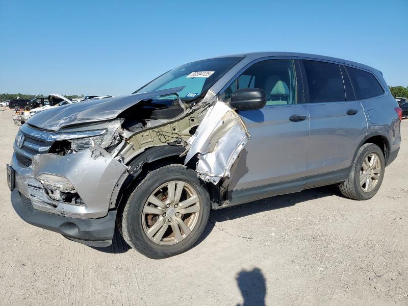 2016 HONDA PILOT LX — VIN 5FNYF6H11GB077697