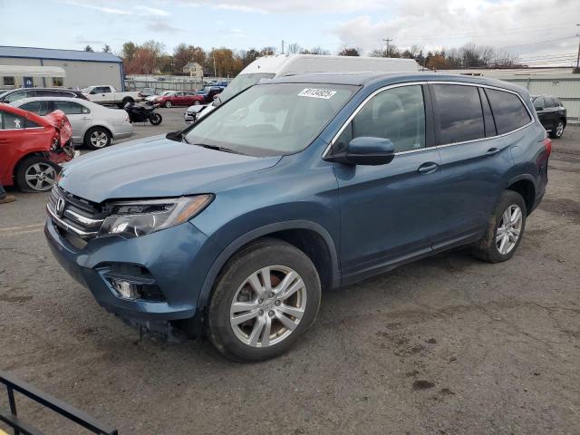 2017 HONDA PILOT EXL — VIN 5FNYF6H55HB093521